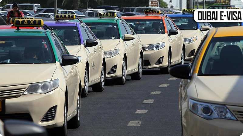 قیمت تاکسی به دبی مال