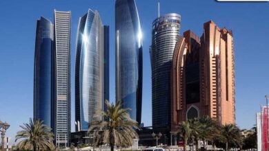 برج های اتحاد ابوظبی امارات 