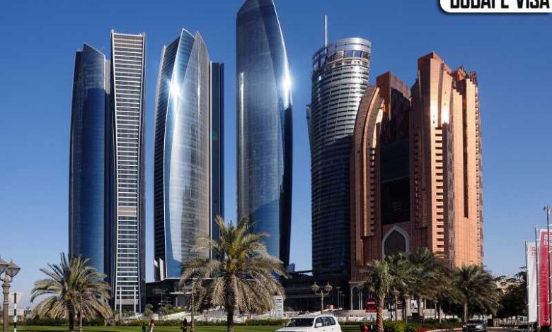 برج های اتحاد ابوظبی امارات 