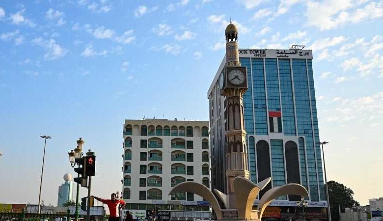 برج ساعت شارجه امارات