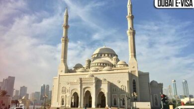 مسجد النور شارجه امارات