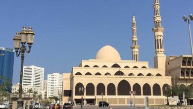 مسجد ملک فیصل شارجه امارات