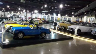 موزه خودرو های کلاسیک شارجه امارات